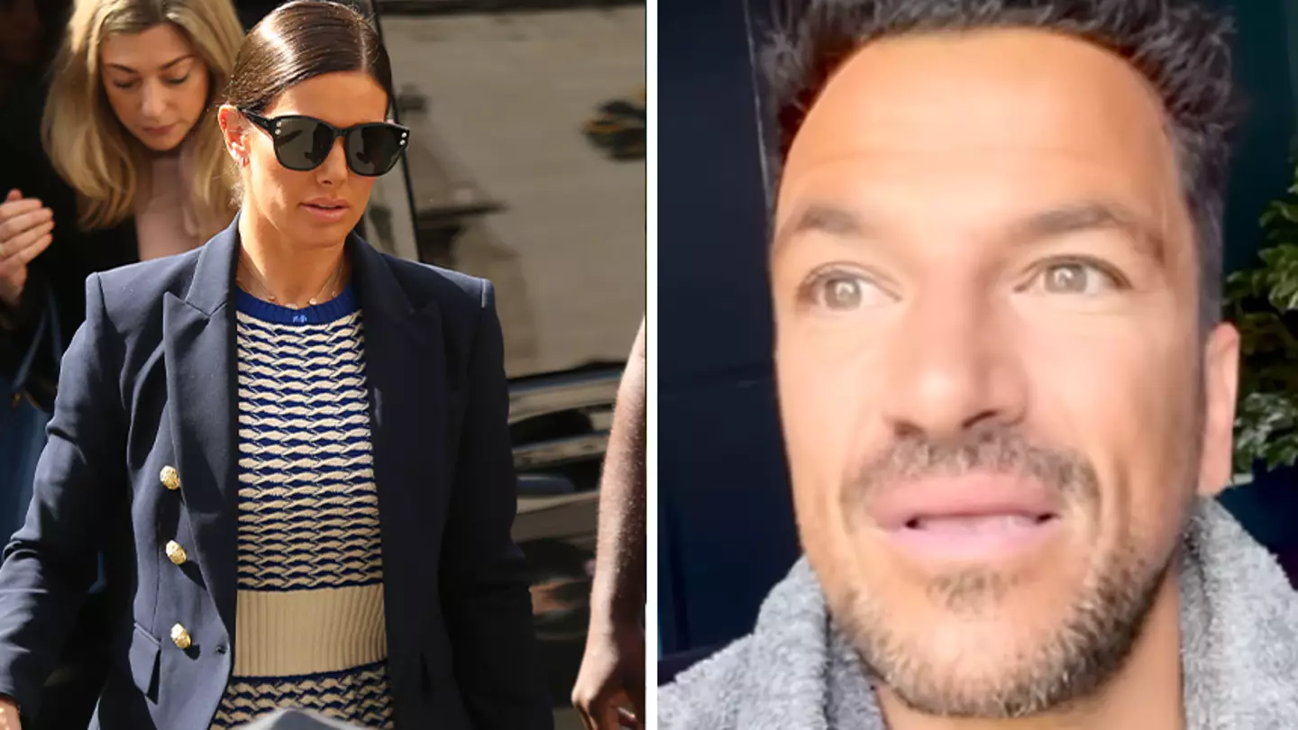 Peter Andre Shares His Thoughts On Rebekah Vardy In Emotional Statement