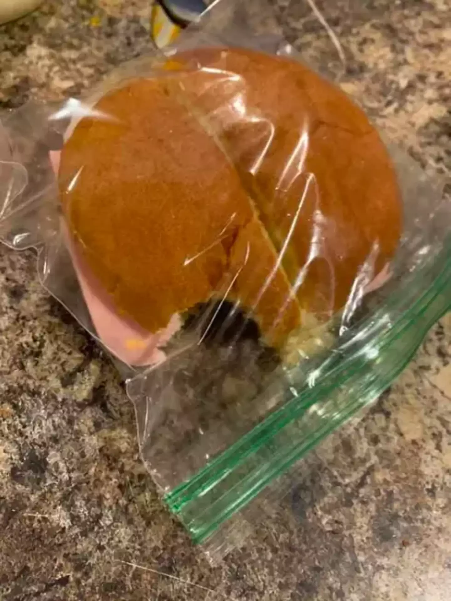 This is why Tracy eats a bite out of her husband's sandwich.