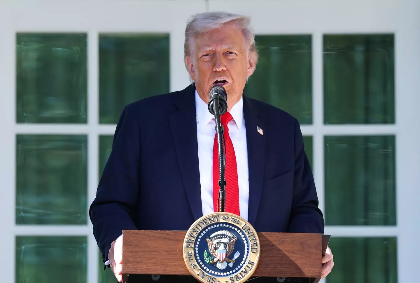Donald Trump has been making some major changes to the White House (Anna Moneymaker/Getty Images)