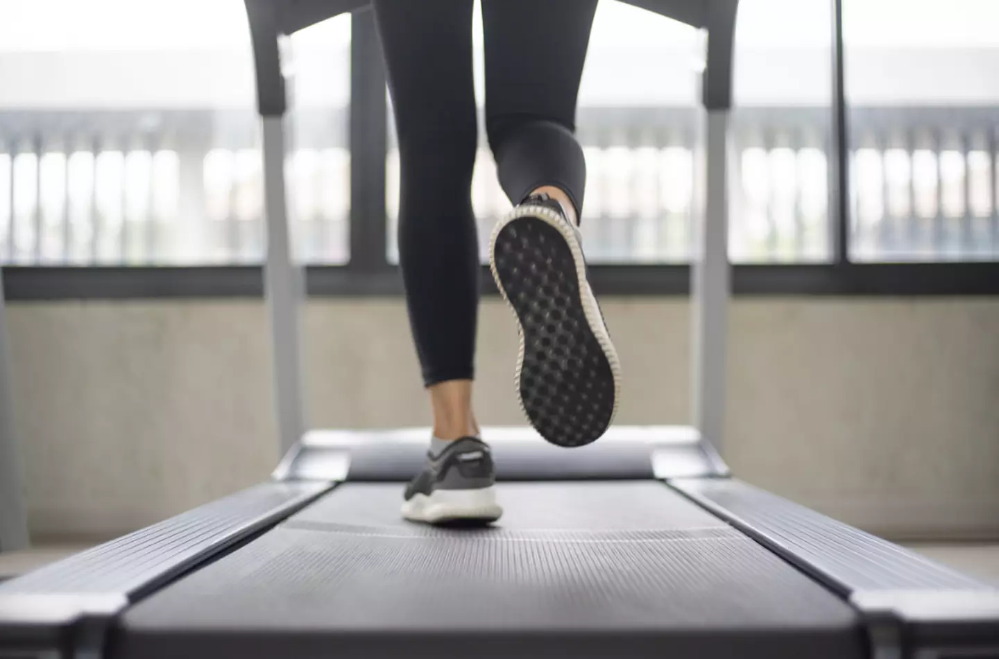 The accident happened on a treadmill.