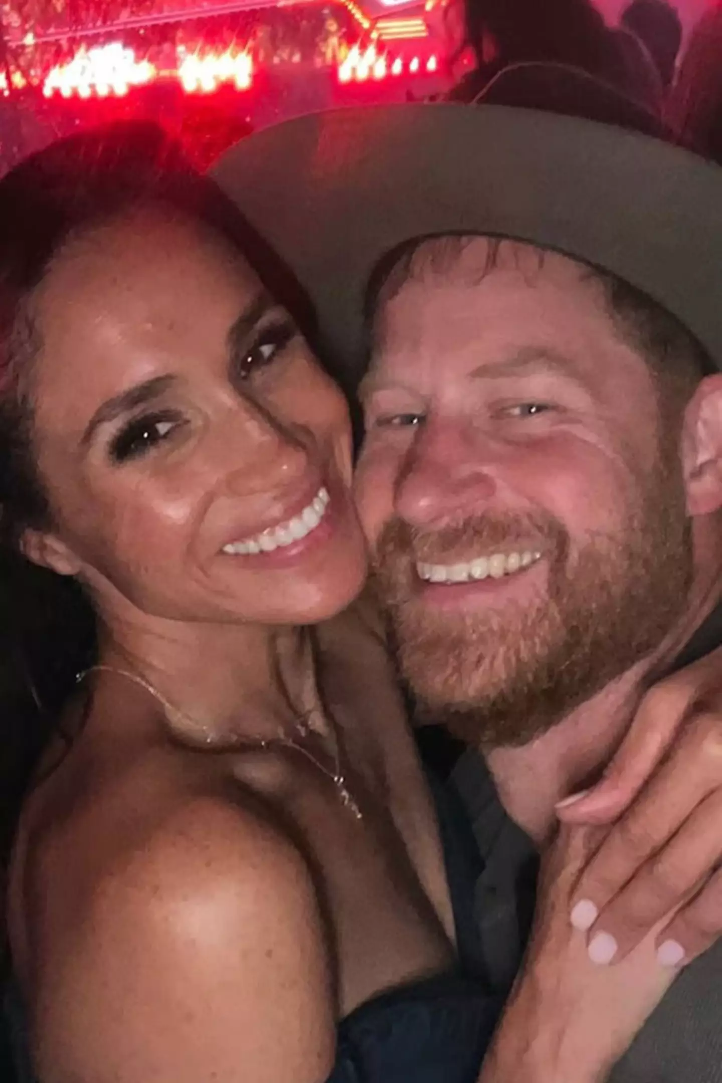 Harry has previously said he feared for his wife's safety if they were to return to the UK (Instagram/@meghan)