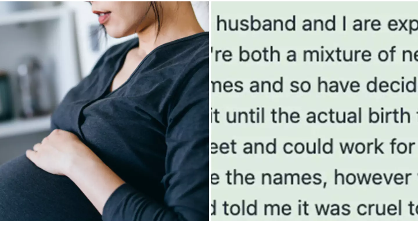 Mum-to-be slammed by friends after sharing ‘cruel’ names for first child