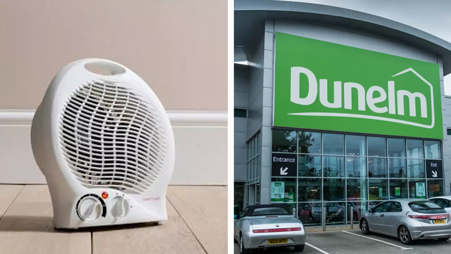 Dunelm shoppers rave about £14 heater that heats rooms fast and costs pennies to run