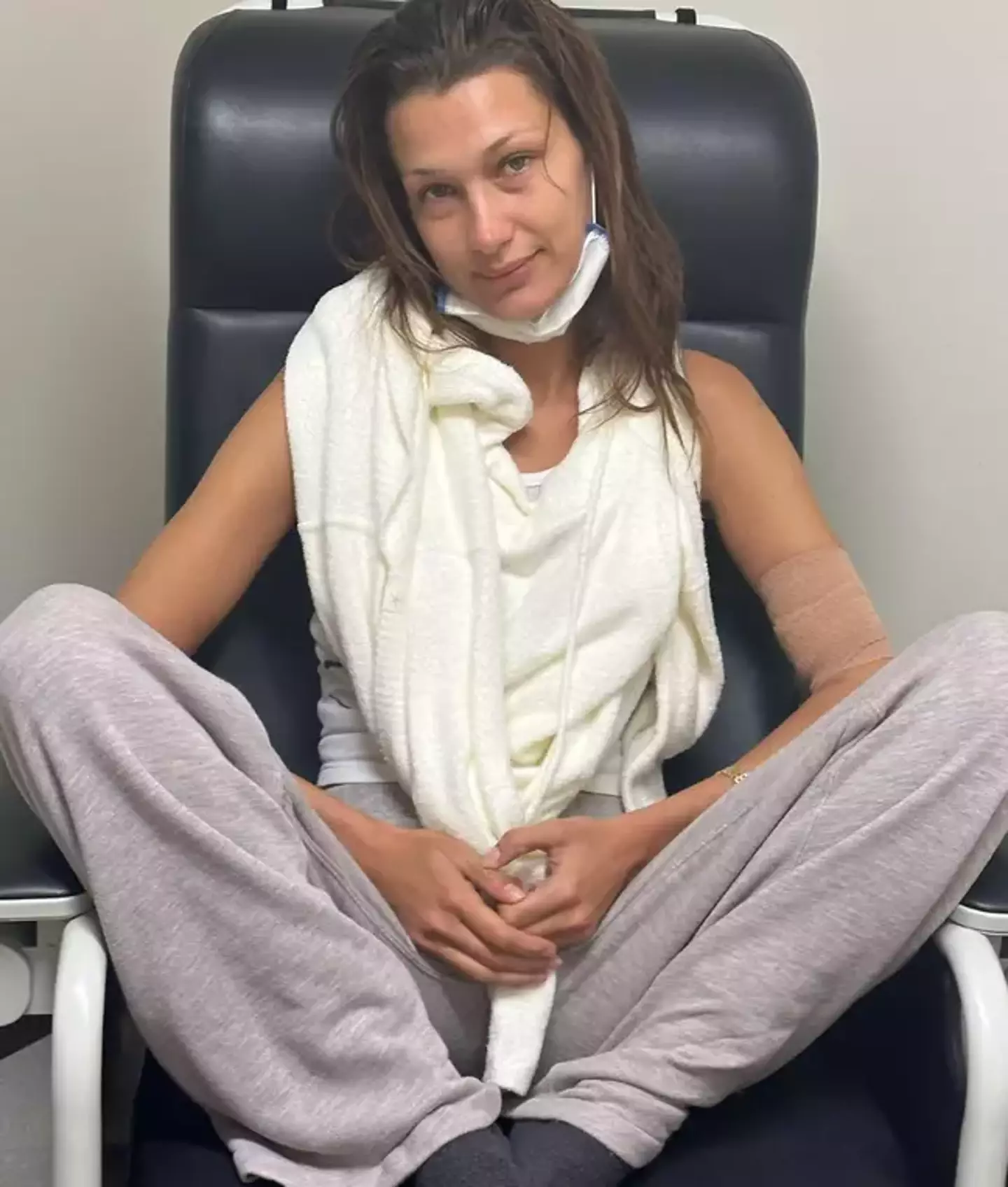 Hadid opened up about the affect the disease has had on her mental health too.