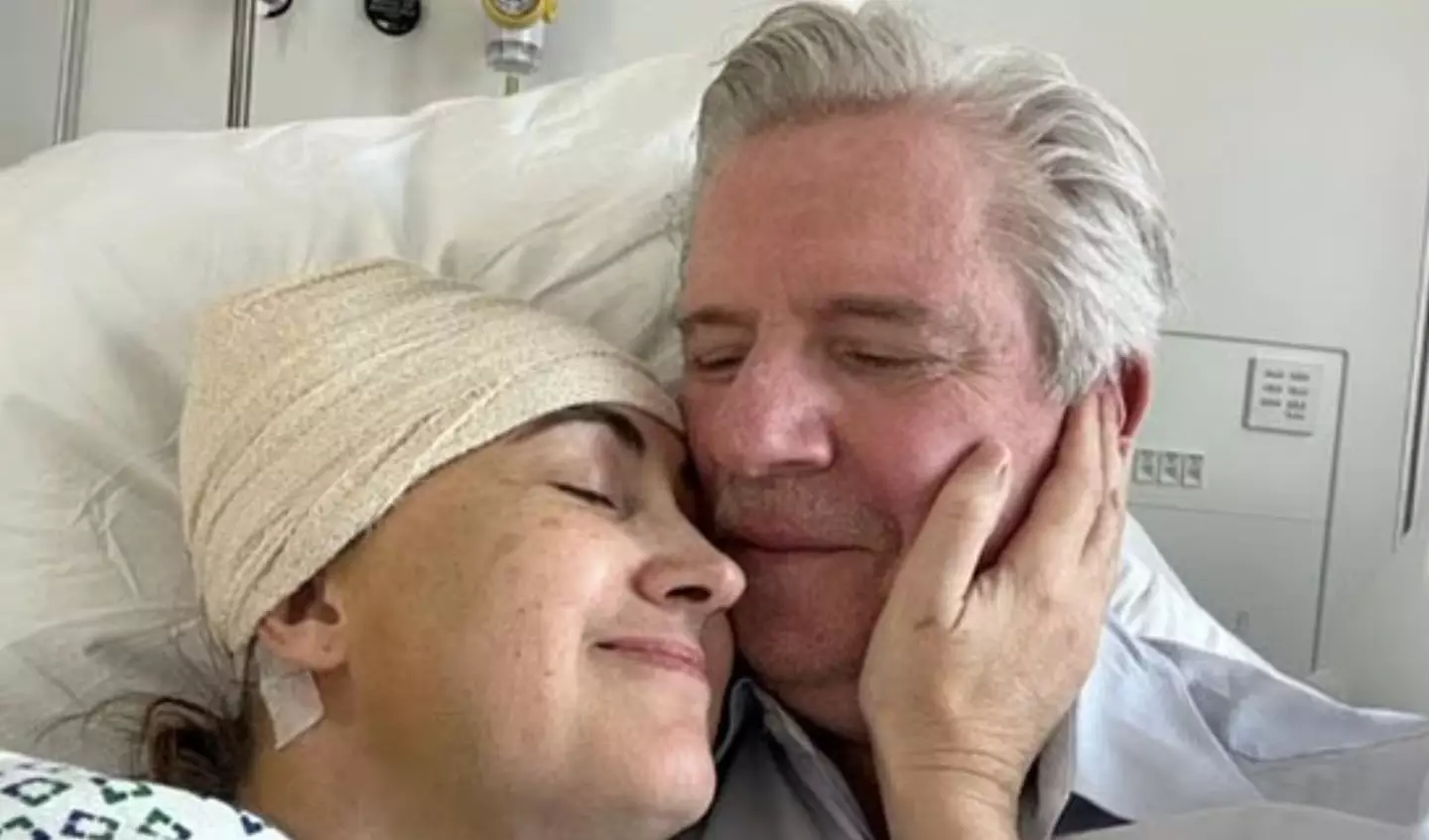 Kinsella was diagnosed with an aggressive brain tumour in 2022 (ITV)