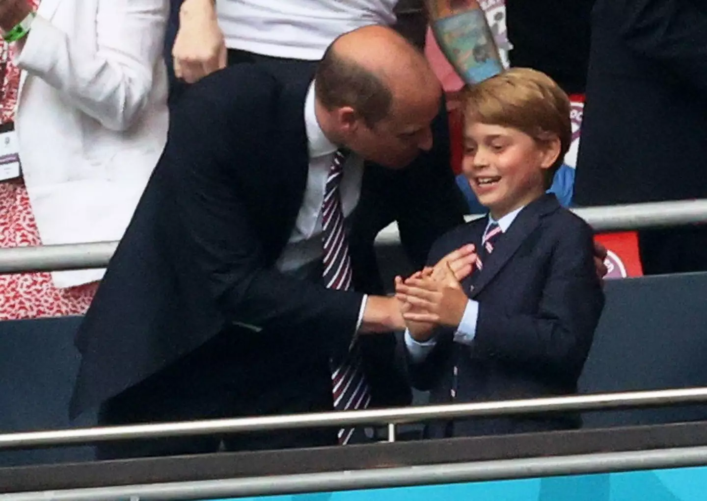 The episode features Prince George and Prince William's interests (
