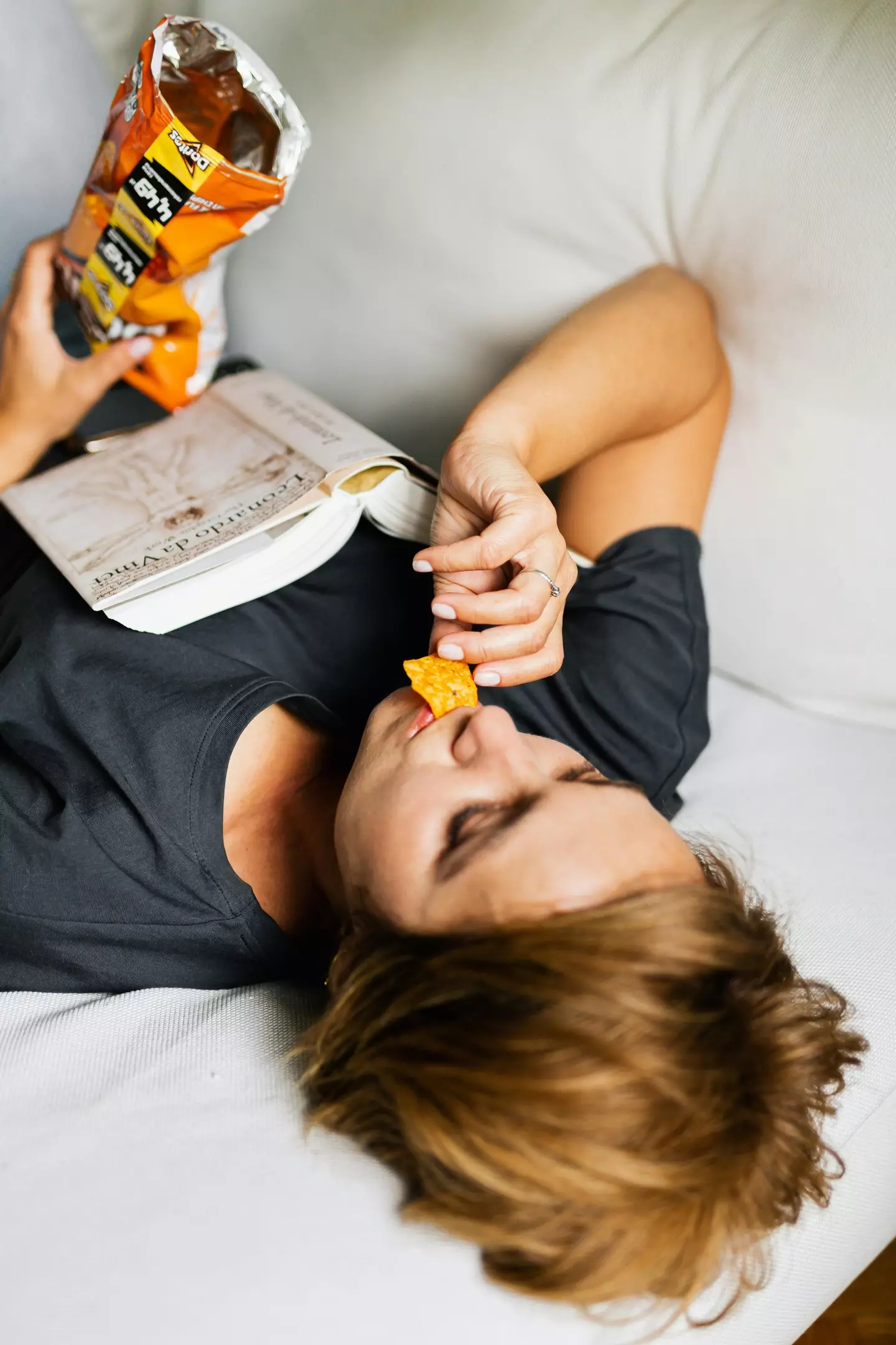 The theory indicates that if you're mindlessly stuffing yourself on Doritos you could be addicted to them but not enjoying them, and the same for your love life.