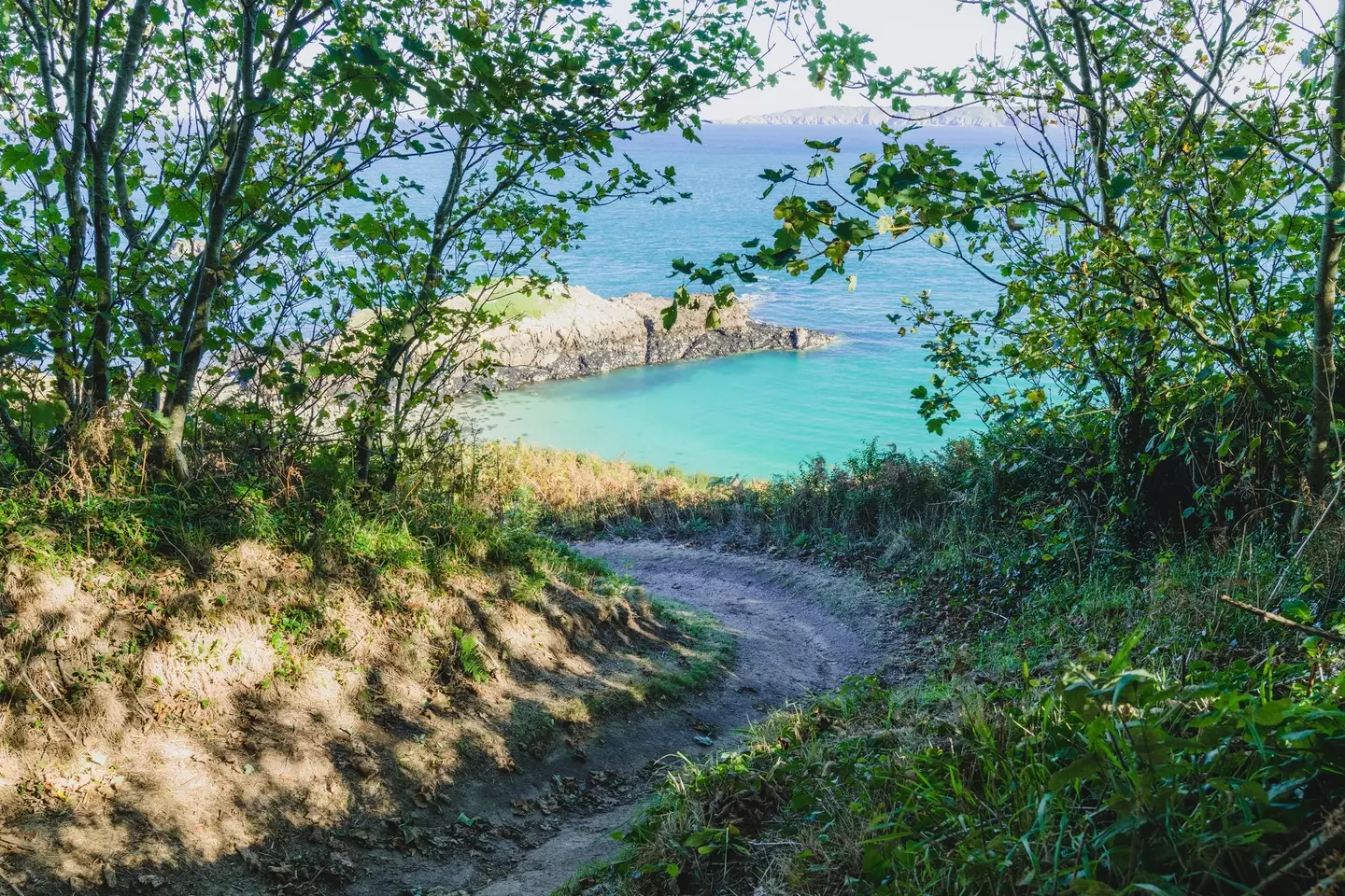 The holiday destination is known for its scenic beaches and coastal cliffs.