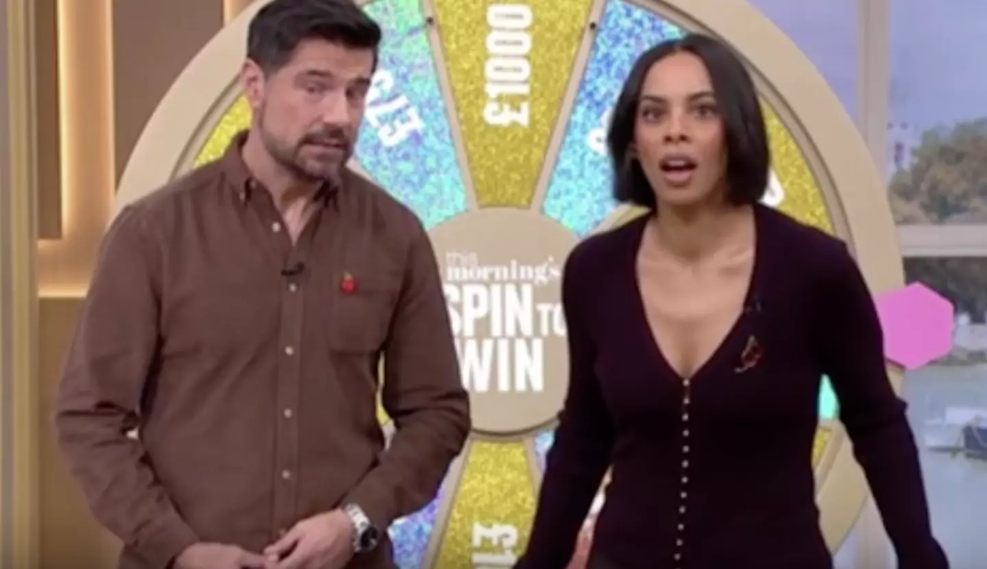 The pair didn't know how to react at first.