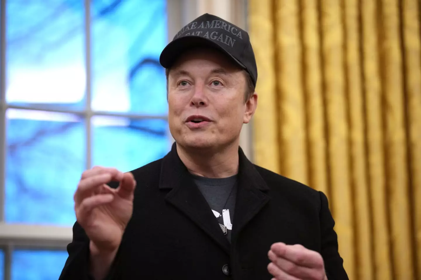 Musk called him 'a traitor' (Andrew Harnik/Getty Images)