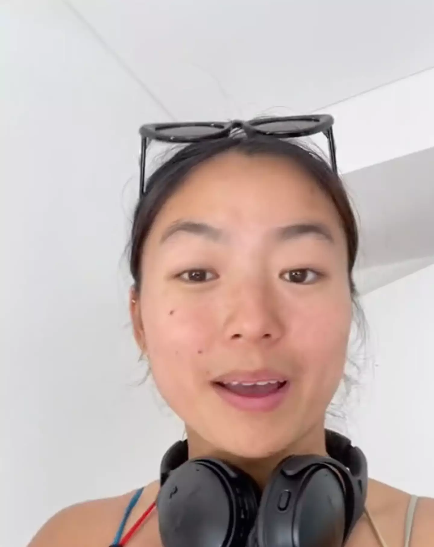 Jessie documented her embarrassment on TikTok.