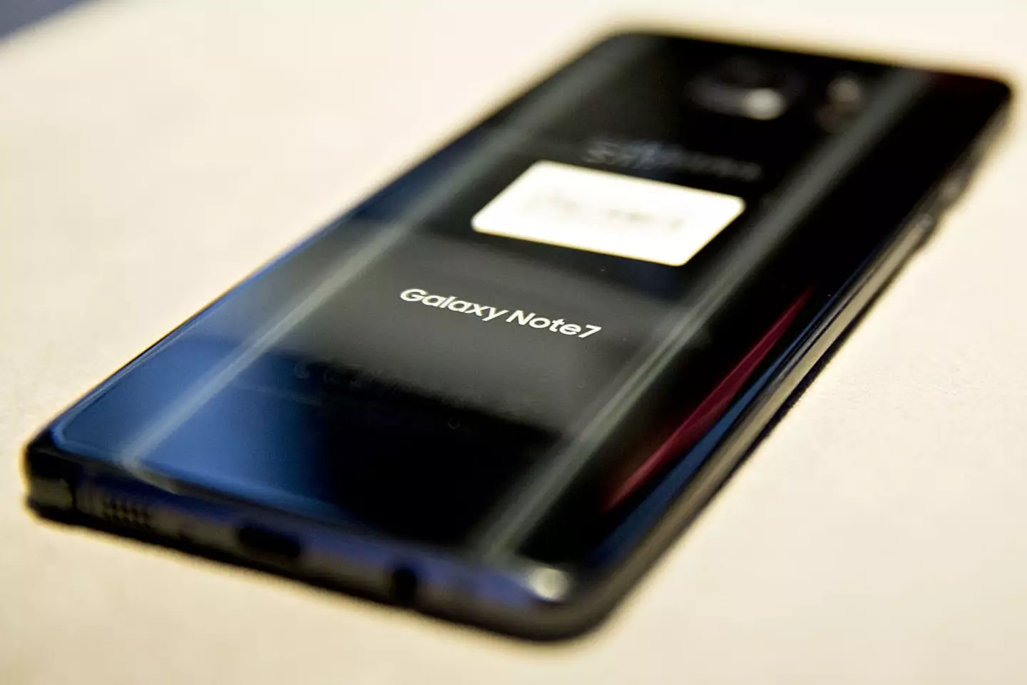 The smartphone has been found to be 'dangerous' (Daniel Acker/Bloomberg via Getty Images)