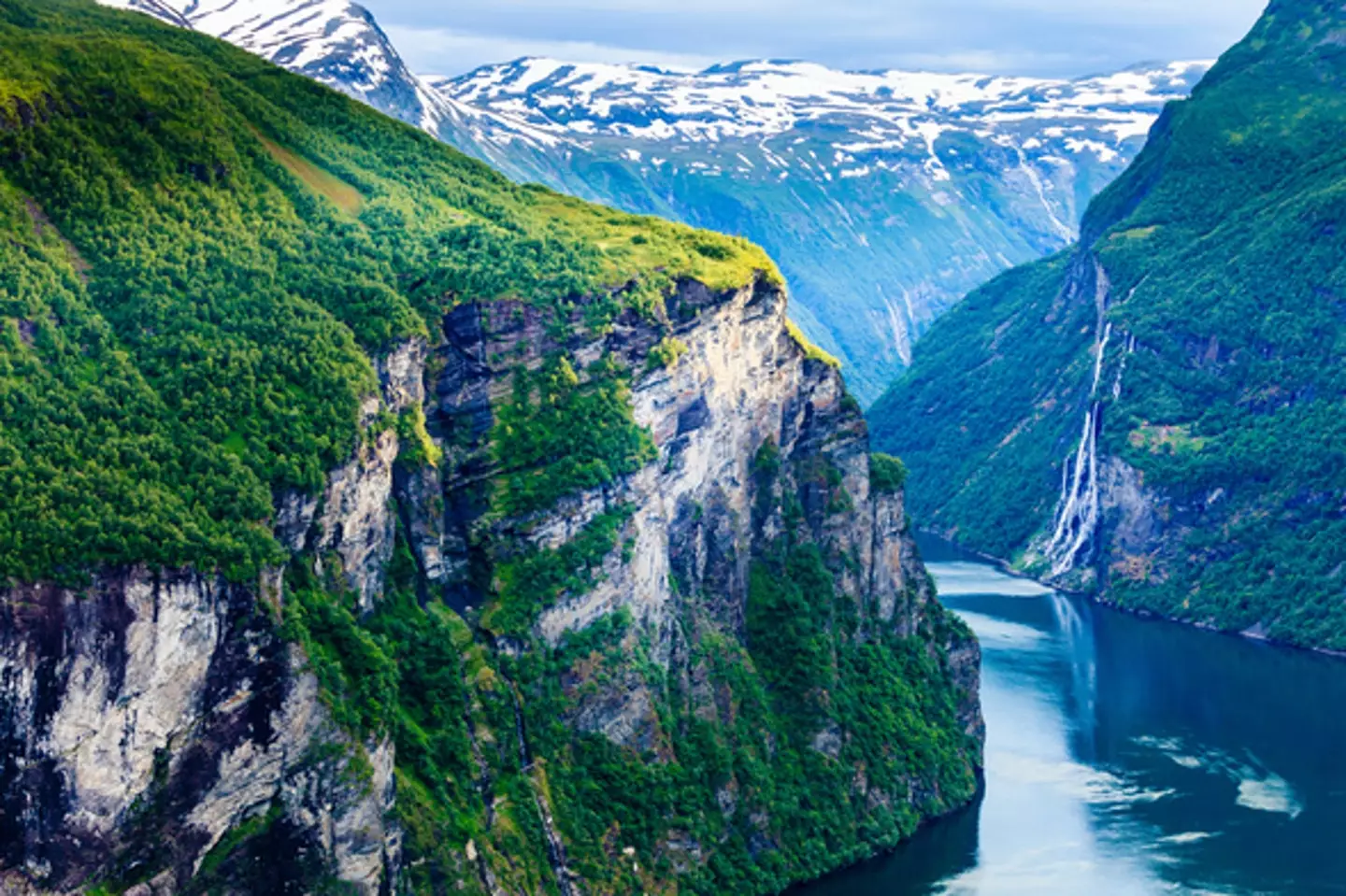 Passengers will explore the Norwegian fjords.