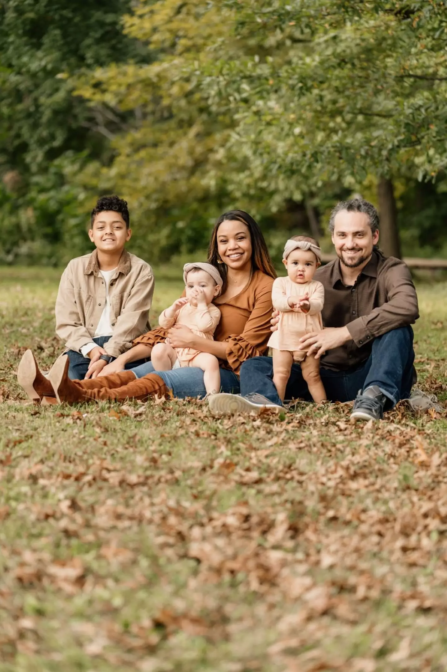 Lauren Berty and her family.