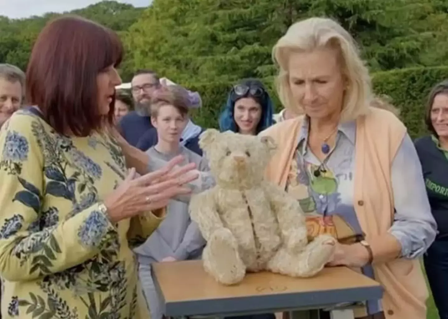 Bunny Campione valued the teddy bear at a whopping £15,000.