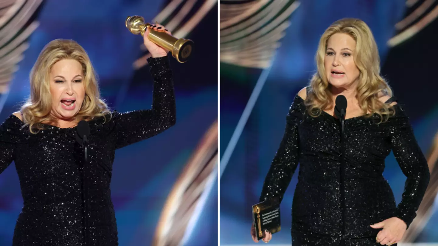 Jennifer Coolidge dropped major White Lotus spoiler in Golden Globes acceptance speech