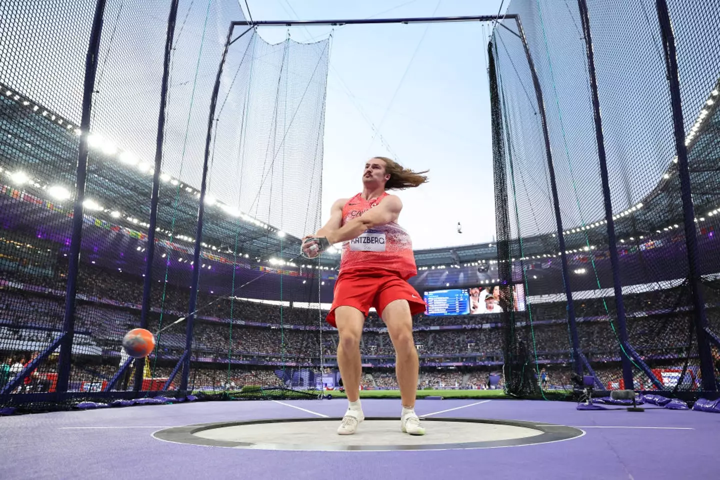 One viewer said Ethan Katzberg's skill is 'what sport is all about'. (Christian Petersen/Getty Images)