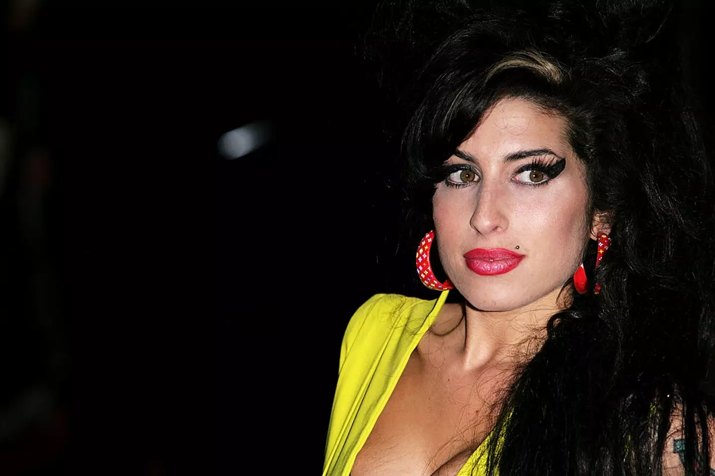 Amy was attacked for her signature hair and eyeliner look (Gareth Cattermole / Staff / Getty Images)