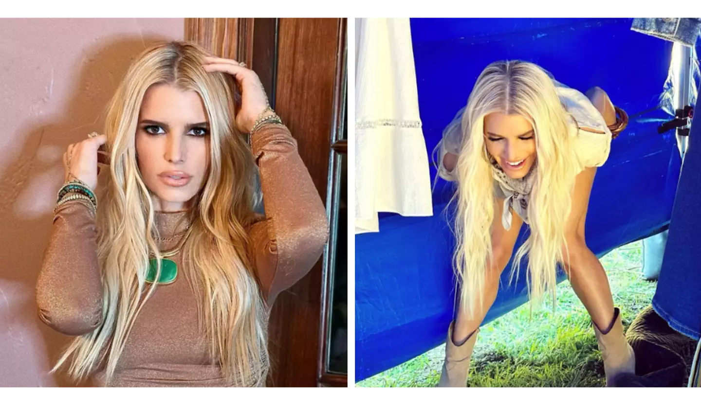 Jessica Simpson leaves fans disturbed as she shares photo peeing in the grass
