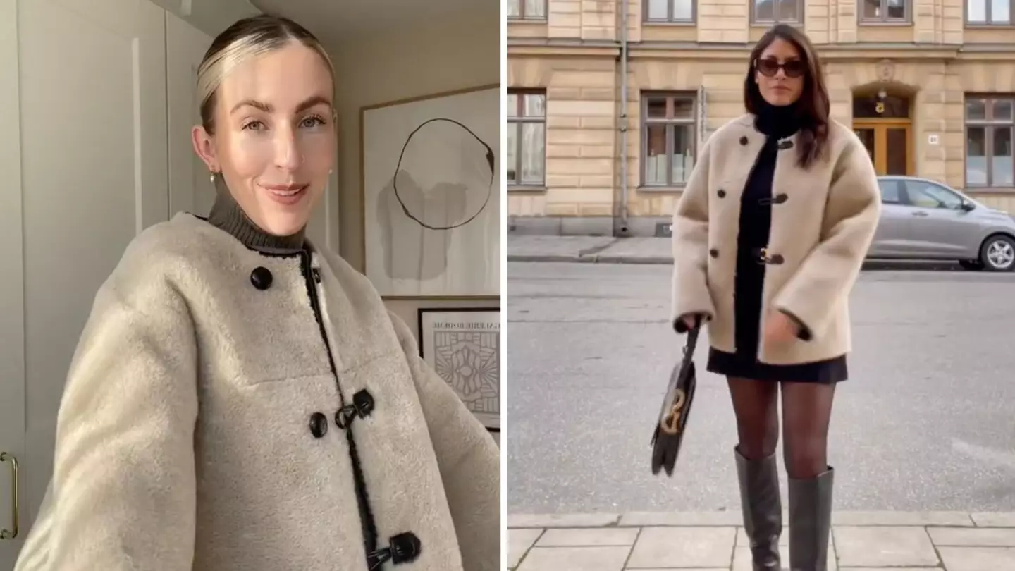 The viral coat everyone wanted last year is back in stock and it's selling fast