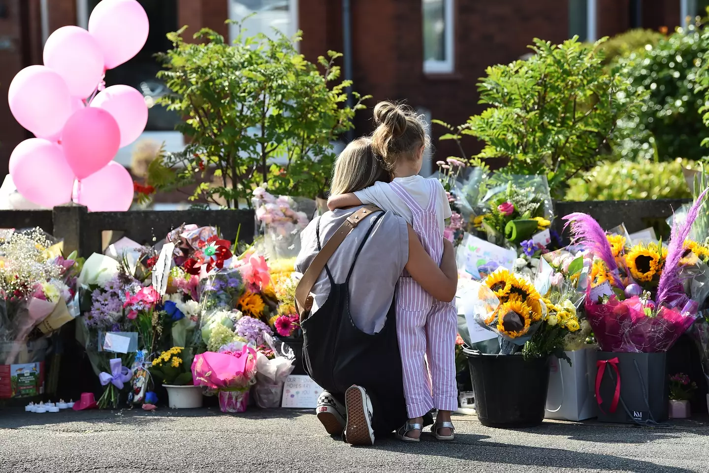 Three children were murdered in Southport (PETER POWELL/AFP via Getty Images)