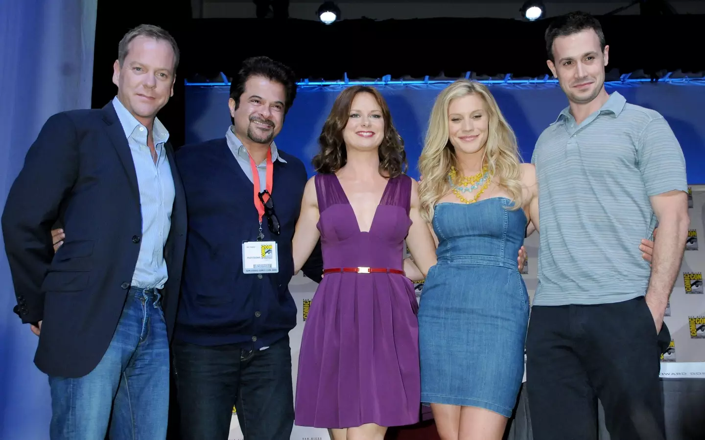 The pair worked together on 24 (Gregg DeGuire/FilmMagic)