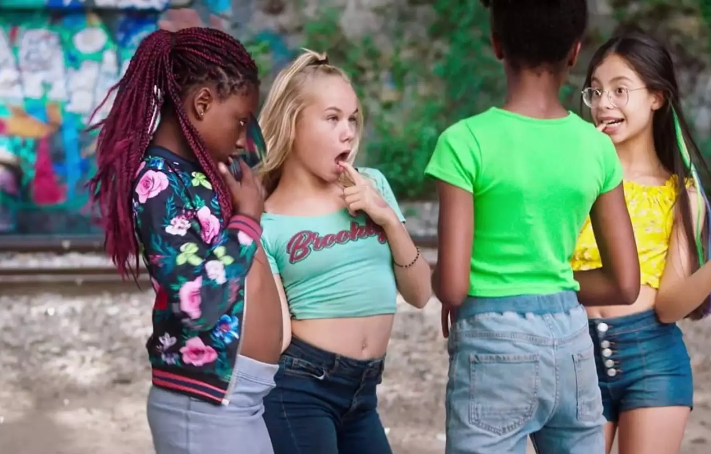 Viewers slammed the streamer for the movie's inappropriate themes (Netflix)