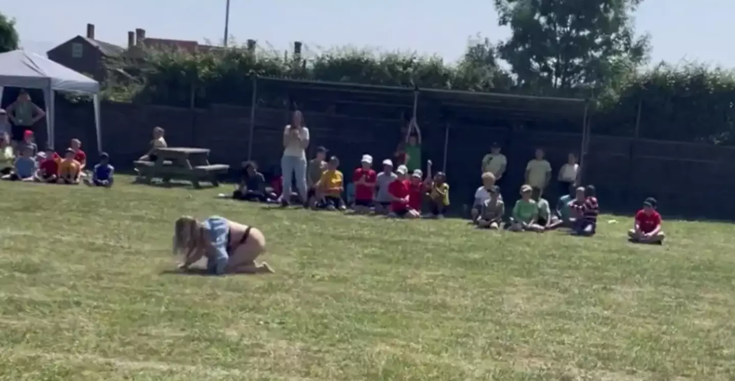 Thankfully, Katie has a good sense of humour.