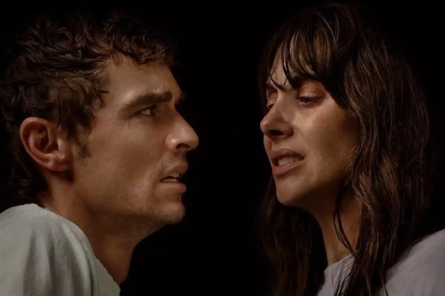 Together is a body horror movie starring real-life married couple Dave Franco and Alison Brie (NEON)