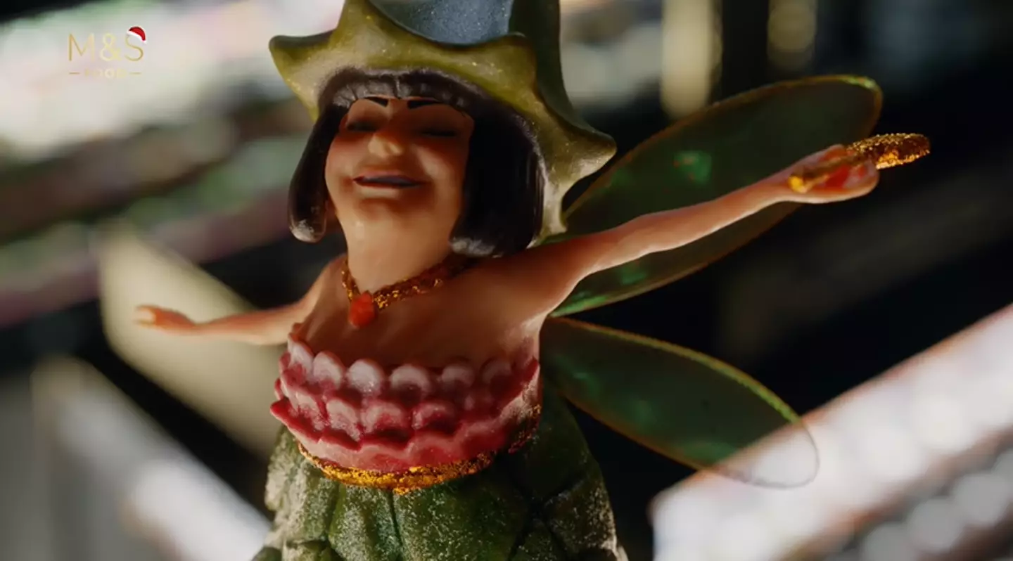 Dawn French voices a very clumsy fairy. [