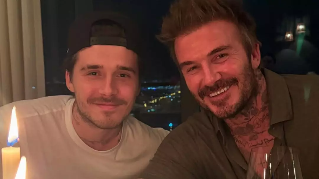 Brooklyn Beckham 'covers up' tattoo dedicated to dad David following feud