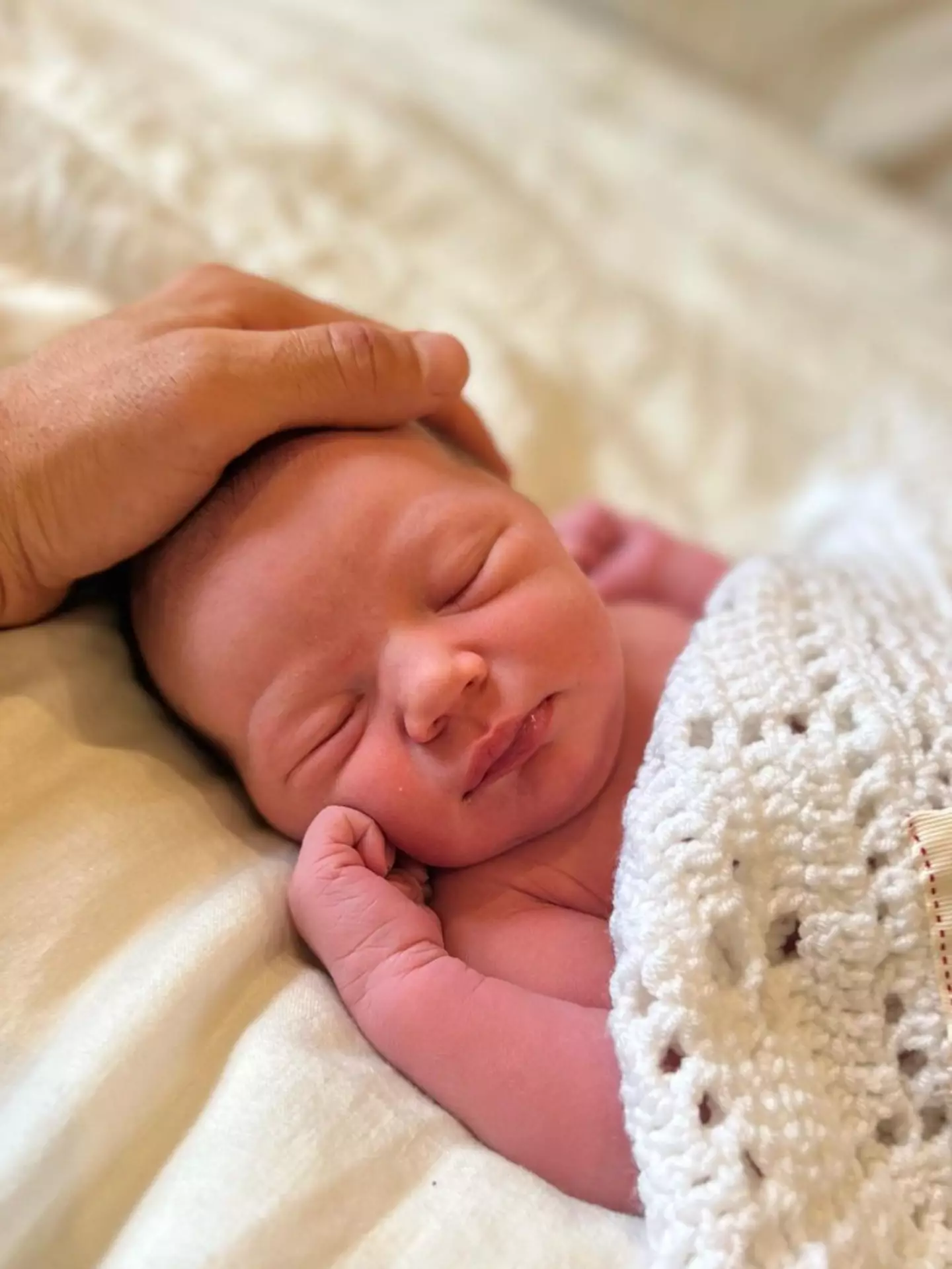 Rosie and Joe welcomed their little one on 8 September.