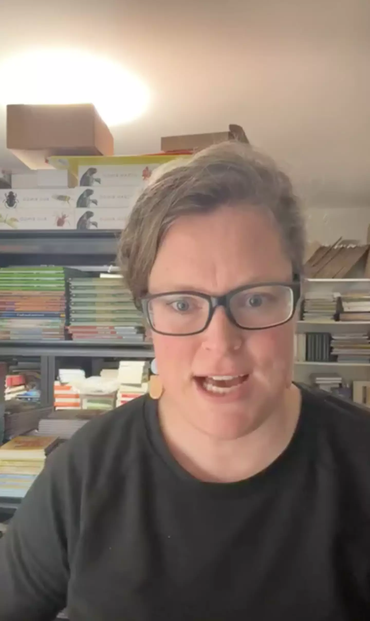 Lindsey explained why one of the texts touched on a 'touchy subject' (Instagram/@bigskylifebooks)