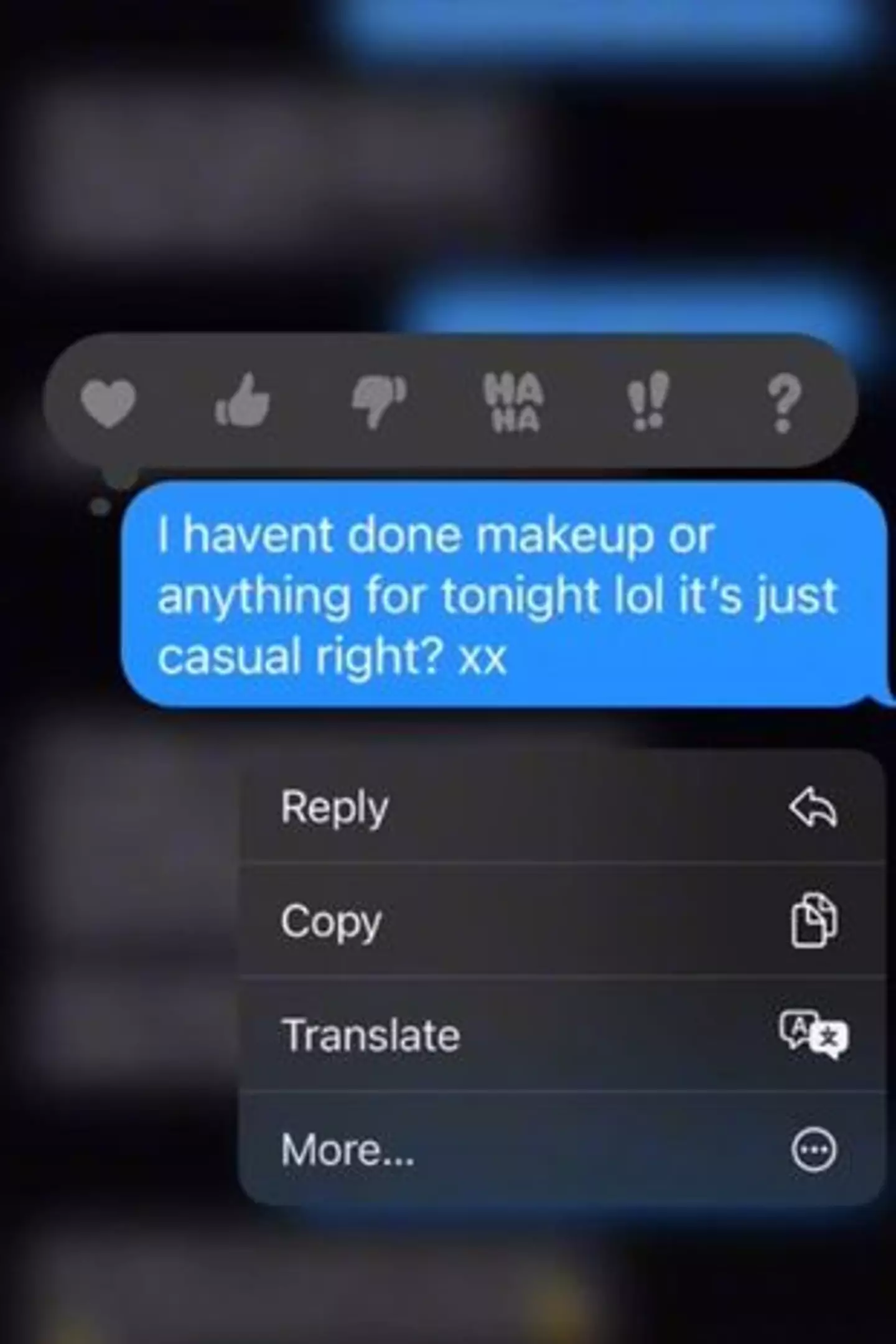 A woman posted a TikTok showing her boyfriend asking her to wear makeup (