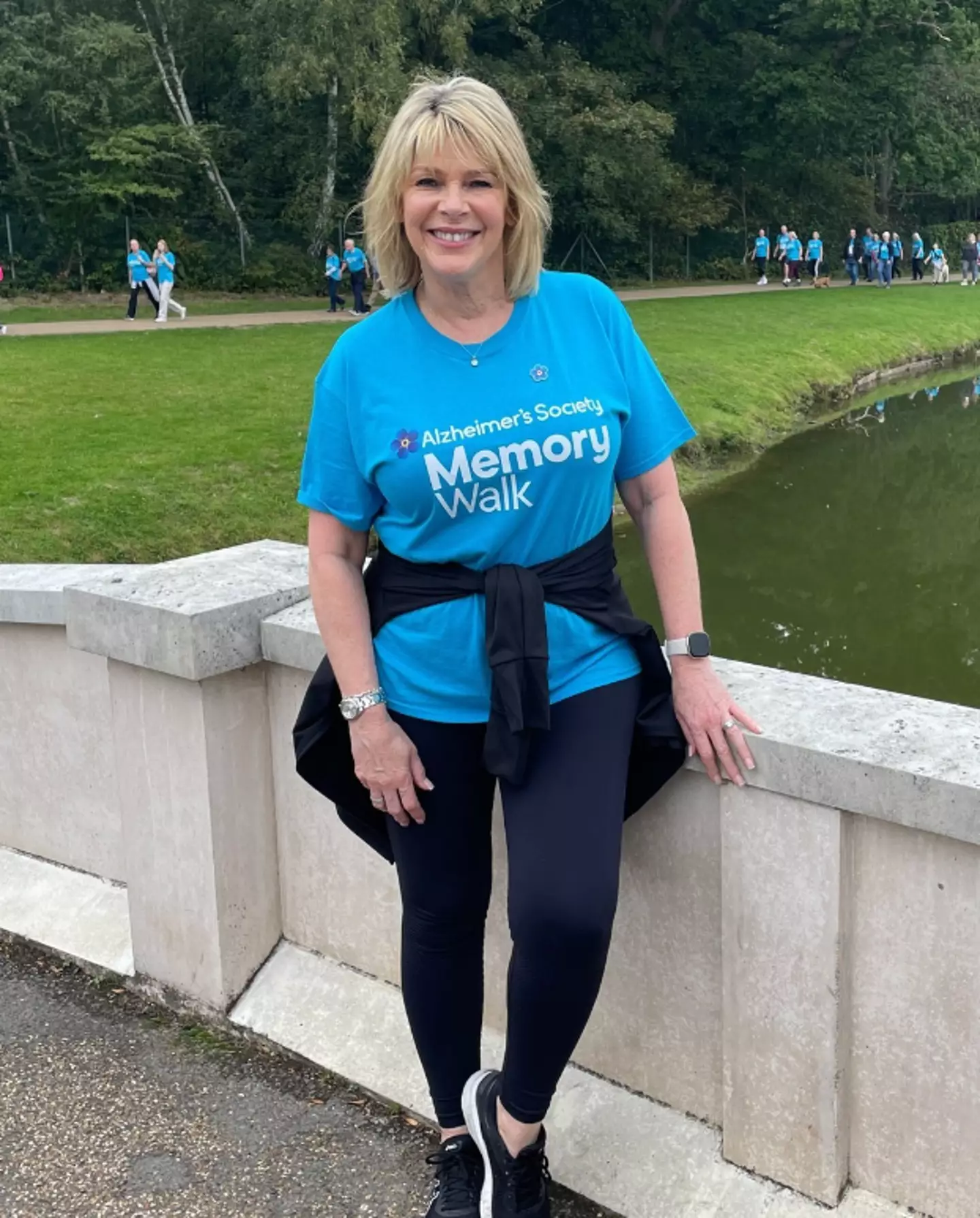 Ruth Langsford walks for Alzheimer's every year (Instagram/@ruthlangsford)