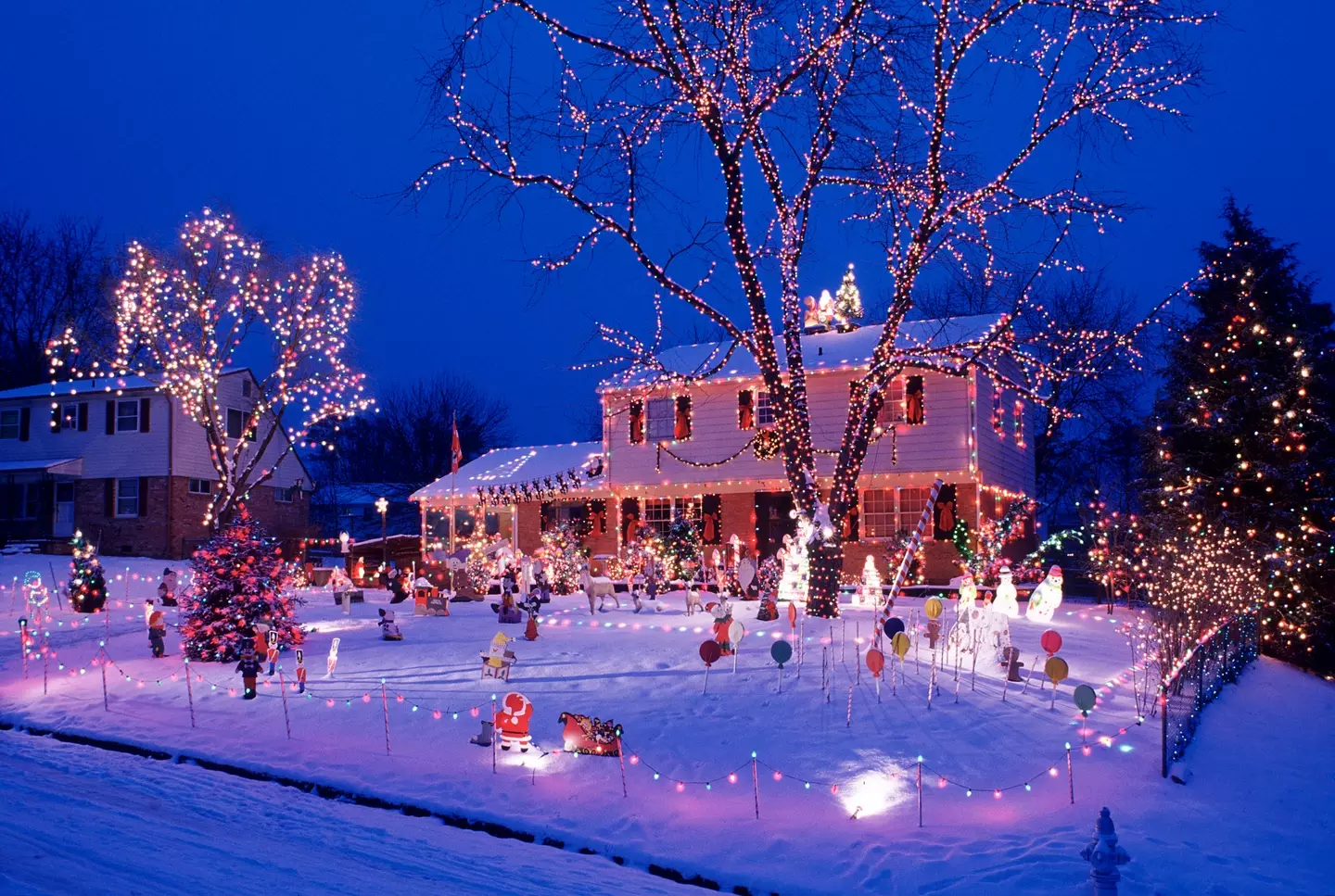 You may need to tone down the Christmas lights to save money.