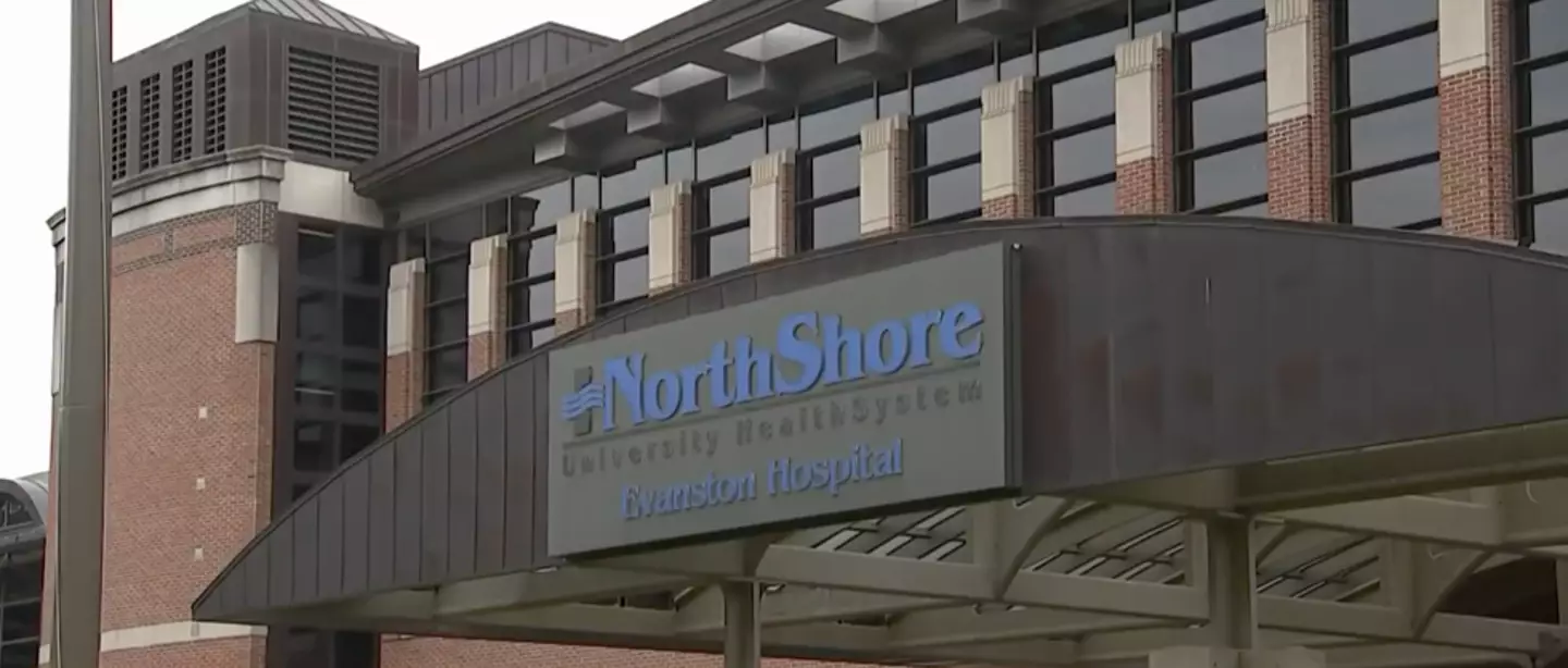 Sydney was delivered safely at Endeavor Health Evanston Hospital. (NBC Chicago)