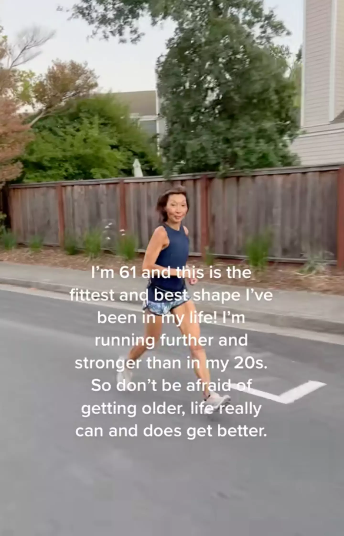 She says she feels fitter now in her 60s then in her 20s.