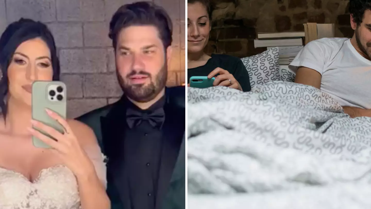 Couple provoke heated debate after revealing they swap sides of the bed every night