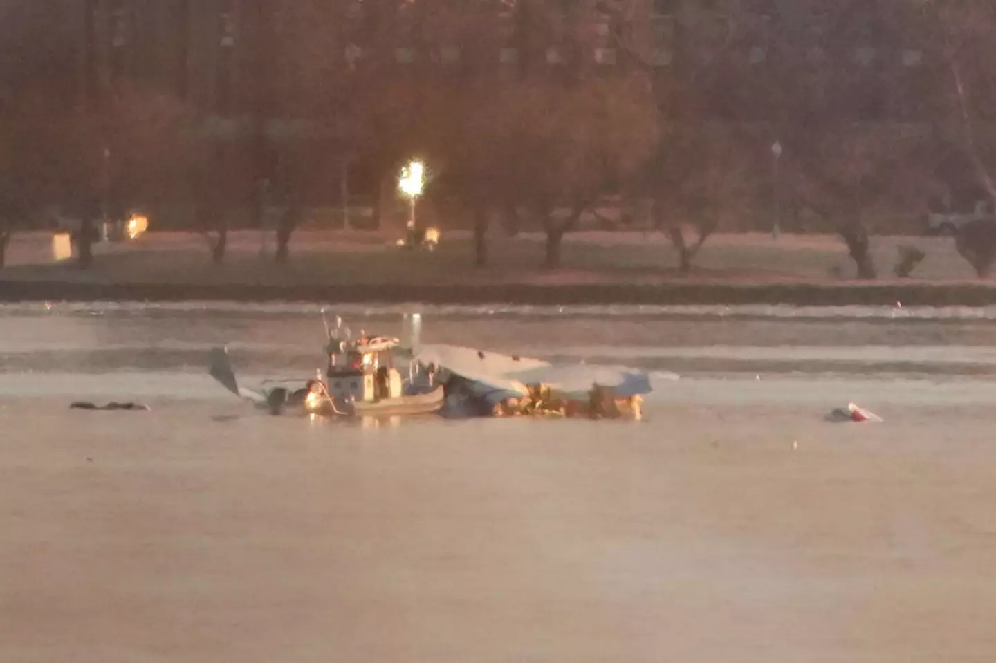 Officials have said they don't believe there were any survivors (Andrew Harnik / Staff / Getty Images)