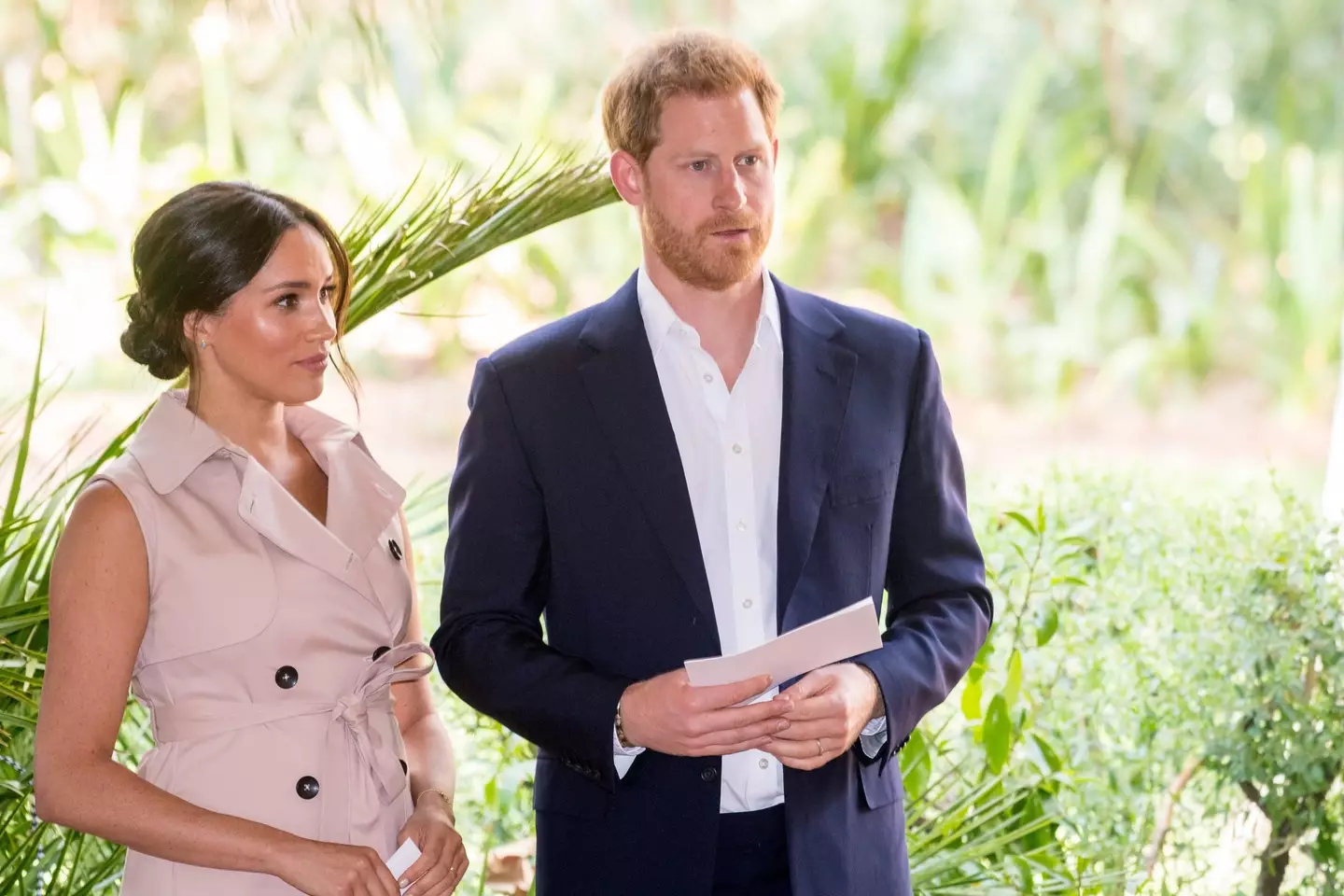 Harry and Meghan faced racial hatred and abuse (