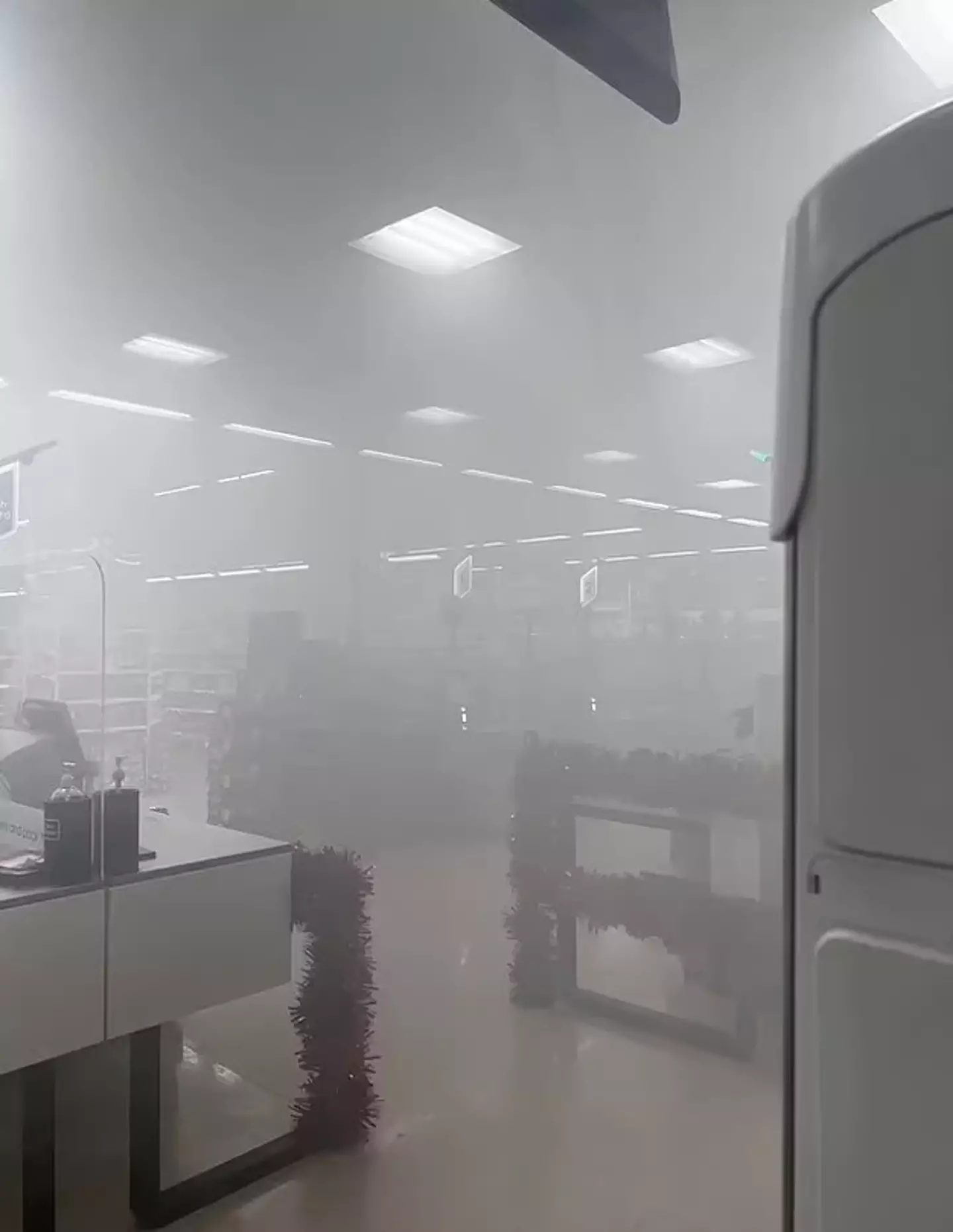 The mechanism joins newly-installed security cameras and smart gates at checkouts.