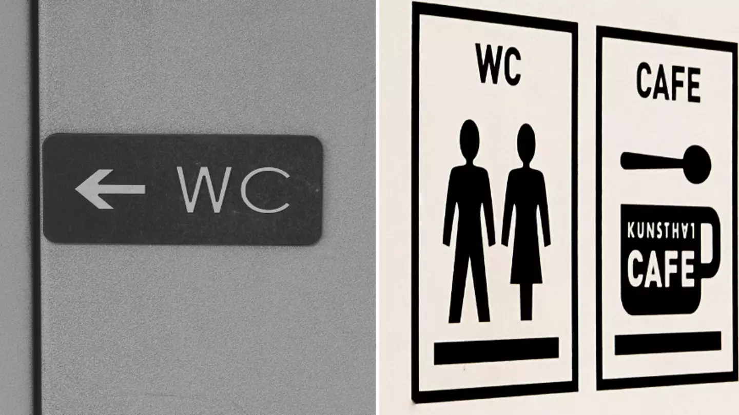 People left stunned after finally realising what WC toilet sign stands for