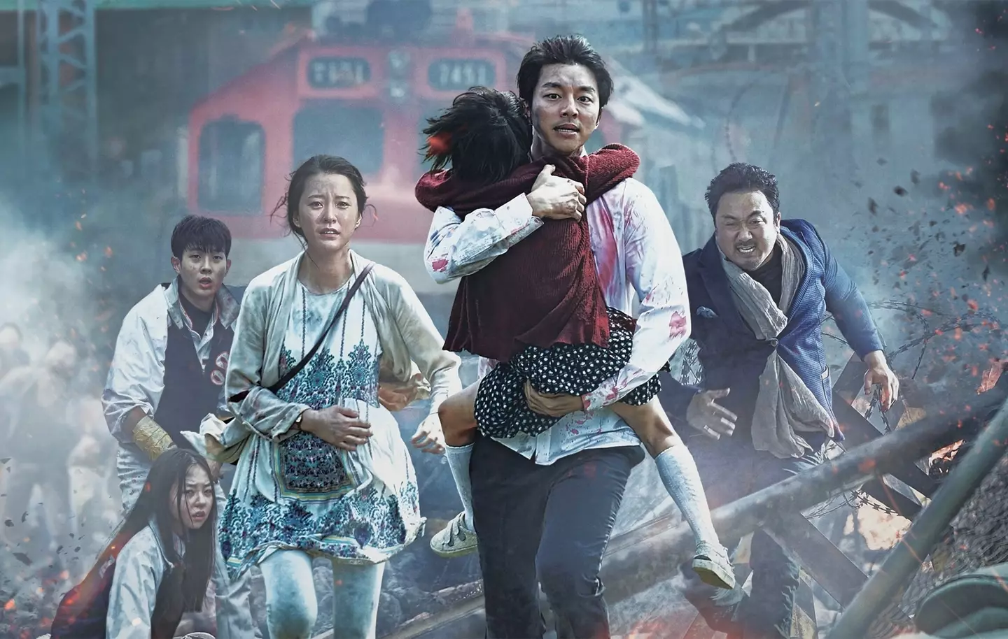 Train to Busan is a Zombie blockbuster set in South Korea (