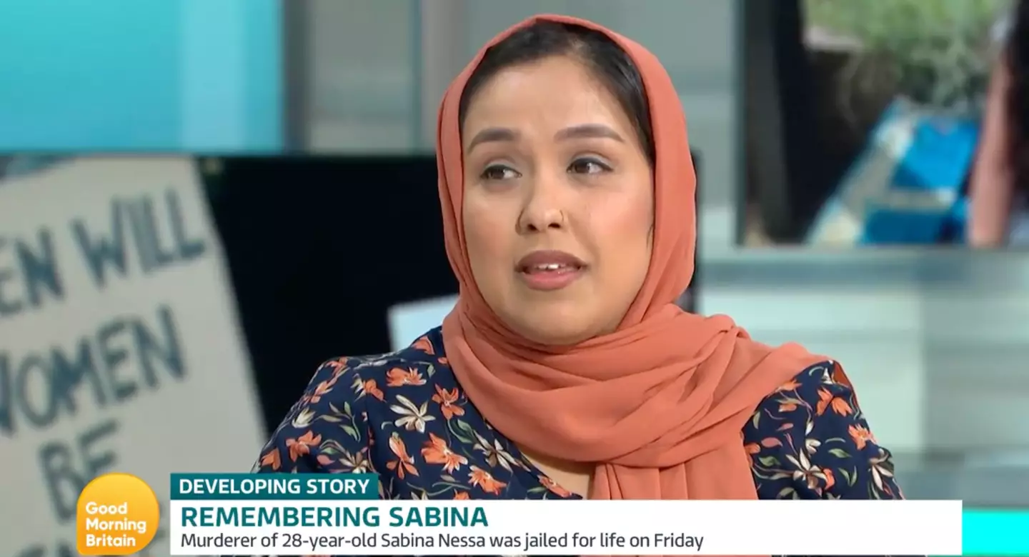 Jebina appeared on GMB today (