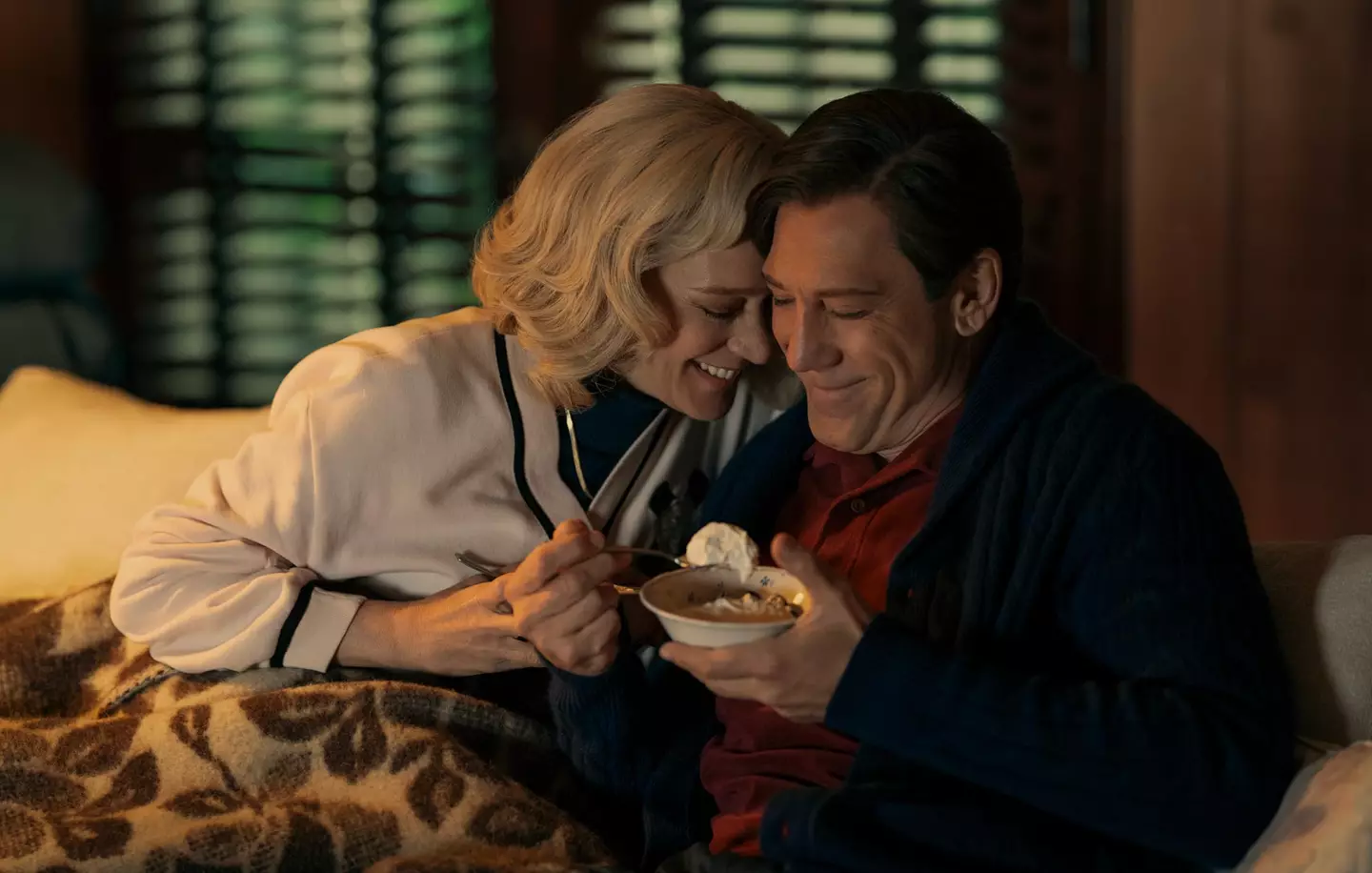 Javier Bardem and Chloë Sevigny play Jose and Kitty Menendez in the Netflix hit (Netflix)