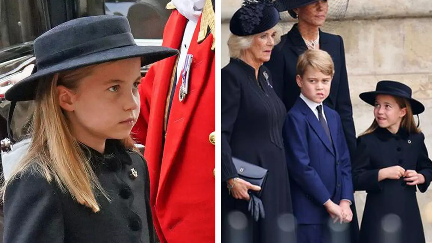 Lip reader shares Princess Charlotte's sweet comment to Prince George at the Queen’s funeral