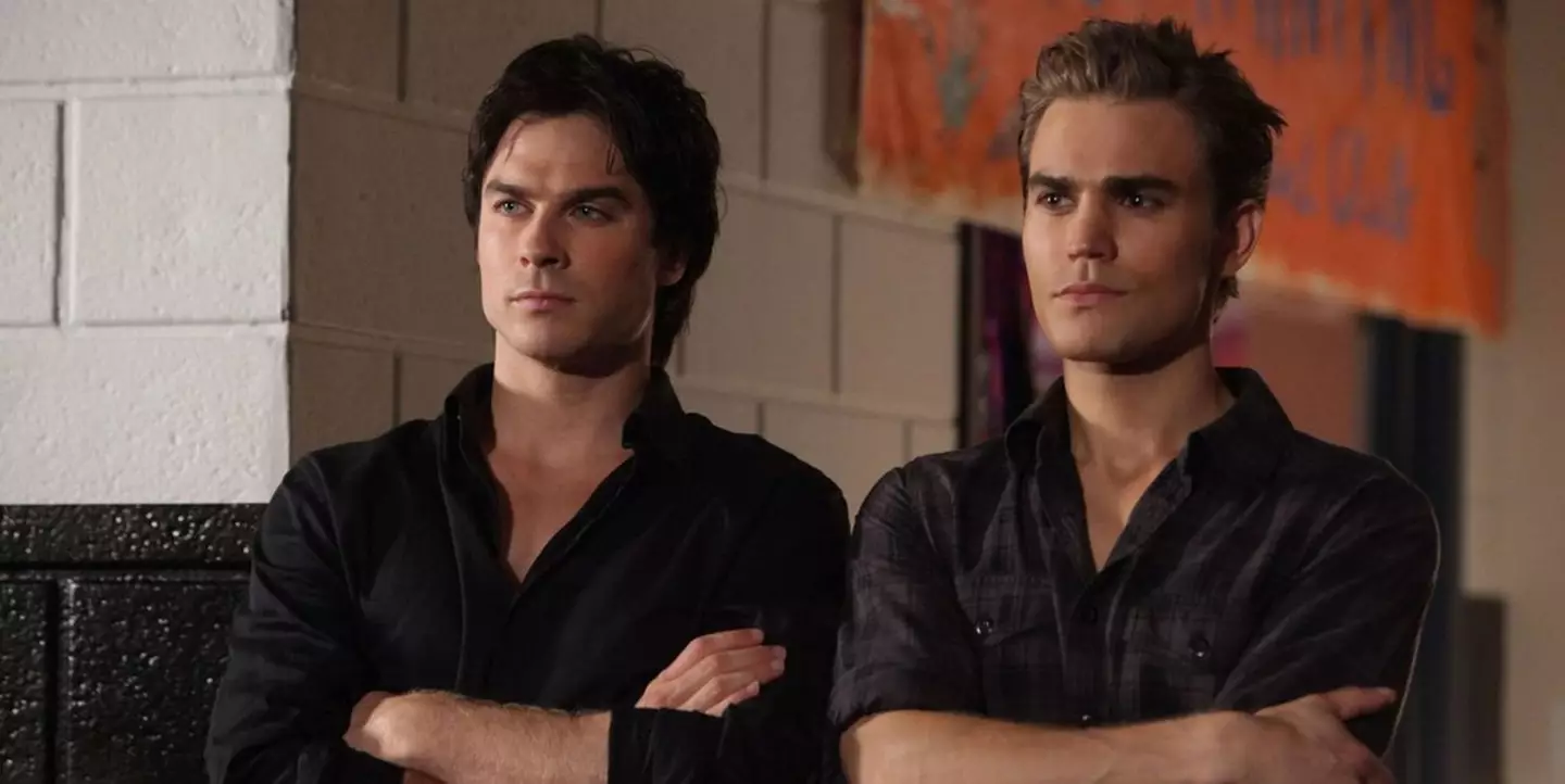 Ian Somerhalder and Paul Wesley were spotted at a bar.