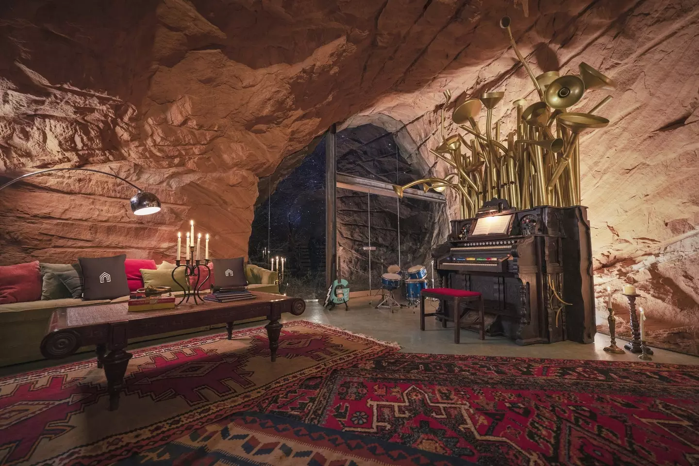 The cave is based in Utah (