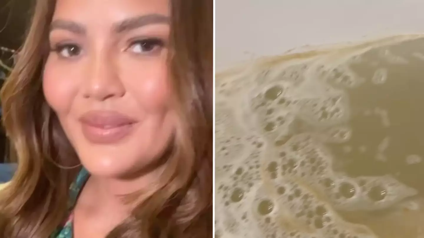 Chrissy Teigen responds after being called out over ‘nasty’ detail in bath video